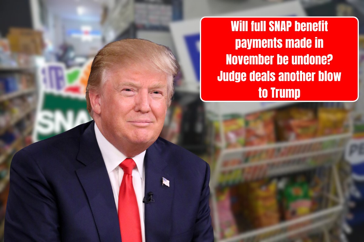 Will full SNAP benefit payments made in November be undone? Judge deals another blow to Trump