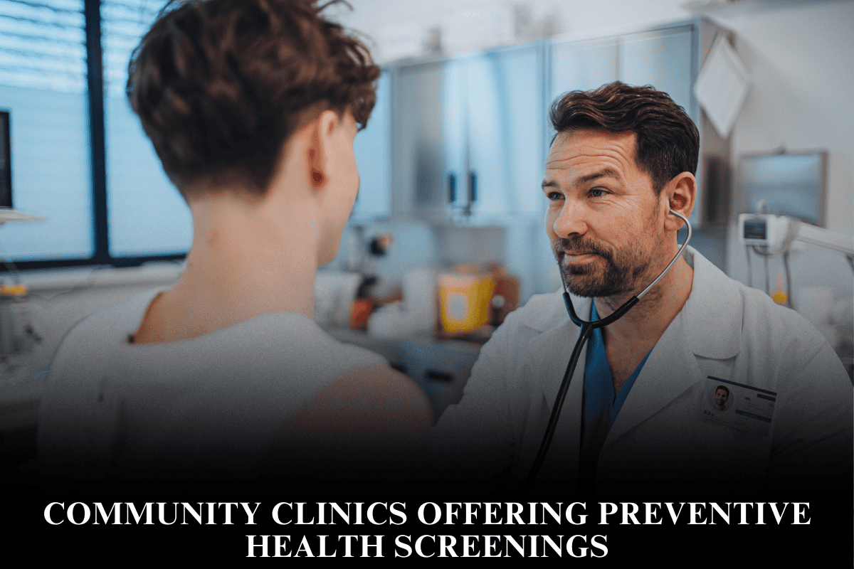 Community Clinics Offering Preventive Health Screenings